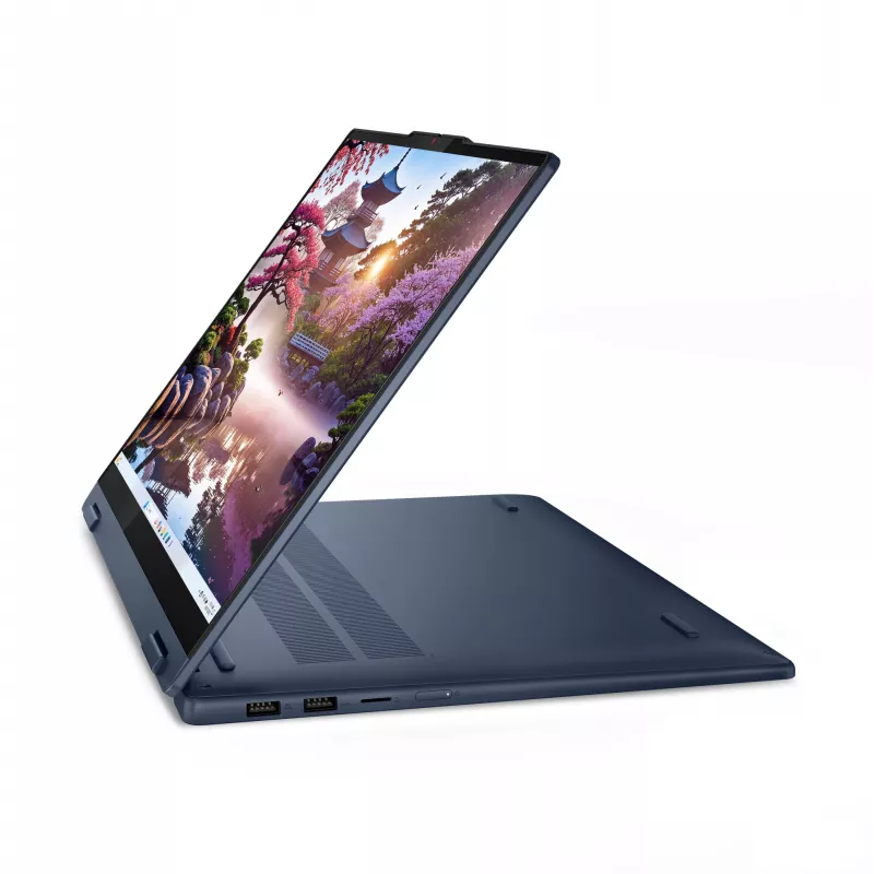 Lenovo IdeaPad 5 2-in-1 16AKP10 Copilot+ PC AMD Ryzen™ AI 5 340 Hibrīds (2-in-1) 40,6 cm (16 collu) Skārienekrāns WUXGA 16 GB LPDDR5x-SDRAM 512 GB SSD Wi-Fi 7 (802.11be) Windows 11 Home Zils
