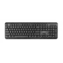 Trust TK-350 tastatūra Birojs RF Bezvadu QWERTZ Vācu Melna