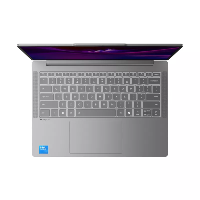 Lenovo IdeaPad Slim 5 14IRH10R Intel Core 7 240H klēpjdators 35,6 cm (14 collu) WUXGA 24 GB DDR5-SDRAM 1 TB SSD Wi-Fi 7 (802.11be) Windows 11 Home pelēks