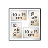 Hama Fine Art fotoalbums Pelēks 400 loksnes 10 x 15 cm