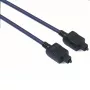 Audio kabelis Hama 00205131 1,5 m TOSLINK melns vīrišķais–vīrišķais