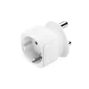 Hama 00223440 strāvas kontaktdakšas adapteris Type M Type C (Europlug)+Type F Balts