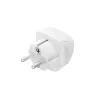 Hama 00223456 strāvas spraudņa adapteris Tips E/F hibrīds Universāls Balts