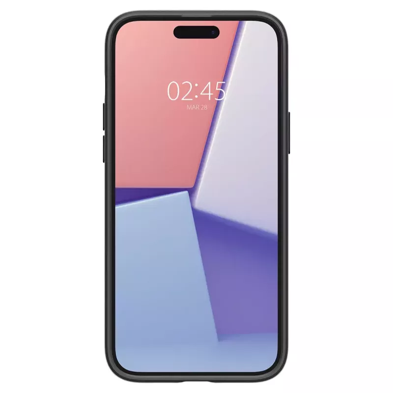 Vāciņš Spigen ACS06776 iPhone 15 15.5 cm melns