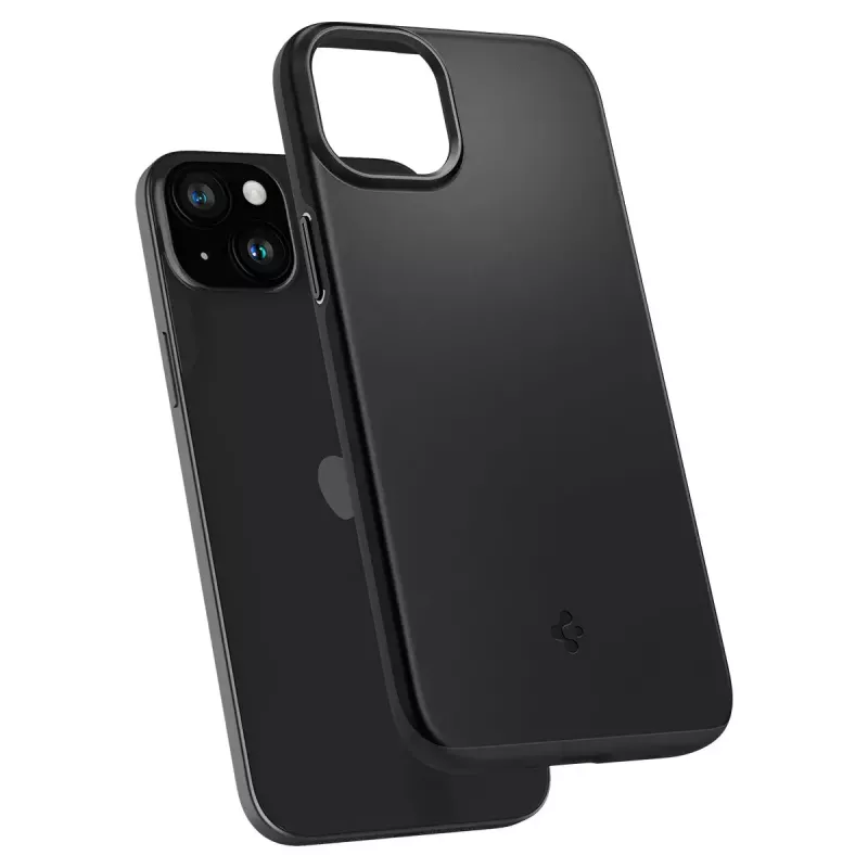 Vāciņš Spigen ACS06776 iPhone 15 15.5 cm melns