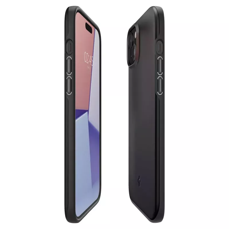 Vāciņš Spigen ACS06776 iPhone 15 15.5 cm melns