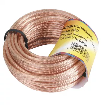 Hama 00205142 audio kabelis 10 m caurspīdīgs