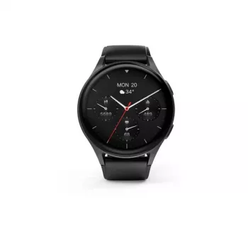 Hama Smartwatch 8900 3,63 cm (1,43 collas) AMOLED 45 mm Digitāls 466 x 466 pikseļi Skārienjūtīgs Melns GPS (satelīts)