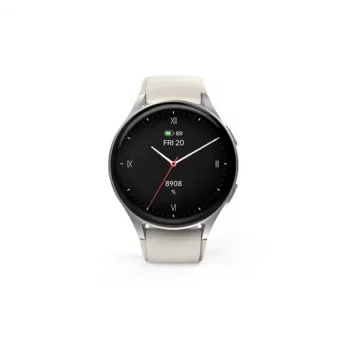 Hama Smartwatch 8900 3.35 cm (1.32 collu) AMOLED 42 mm Digital 466 x 466 pikseļi Skārienekrāns Sudraba GPS (satelīta)