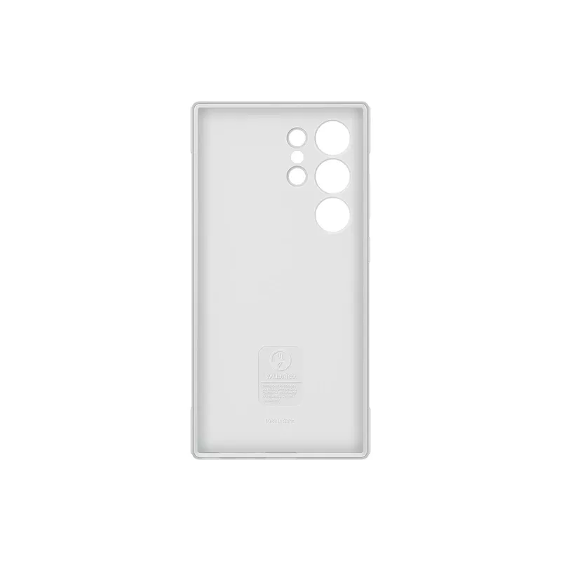 Vāciņš Samsung Galaxy S24 Ultra Gaiši pelēks Vienkrāsains