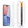 Spigen iPhone 15 Glas.tR EZ Fit ekrāna aizsargs no rūdīta stikla, caurspīdīgs