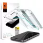 Spigen iPhone 15 Glas.tR EZ Fit ekrāna aizsargs no rūdīta stikla, caurspīdīgs