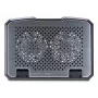 Hama Aluminium klēpjdatora dzesēšanas paliktnis 39,6 cm (15,6 collas) Melns