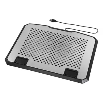 Hama Aluminium klēpjdatora dzesēšanas paliktnis 39,6 cm (15,6 collas) Melns