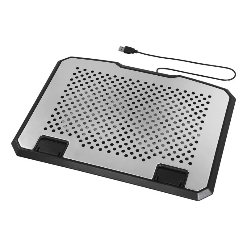 Hama Aluminium klēpjdatora dzesēšanas paliktnis 39,6 cm (15,6 collas) Melns