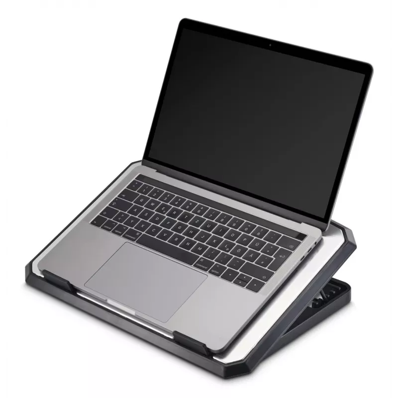Hama Aluminium klēpjdatora dzesēšanas paliktnis 39,6 cm (15,6 collas) Melns