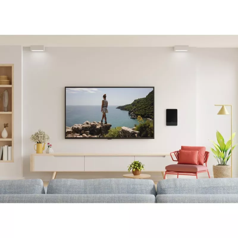 Iekštelpu antena Hama Pro 2m USB Melna 135x10x200mm