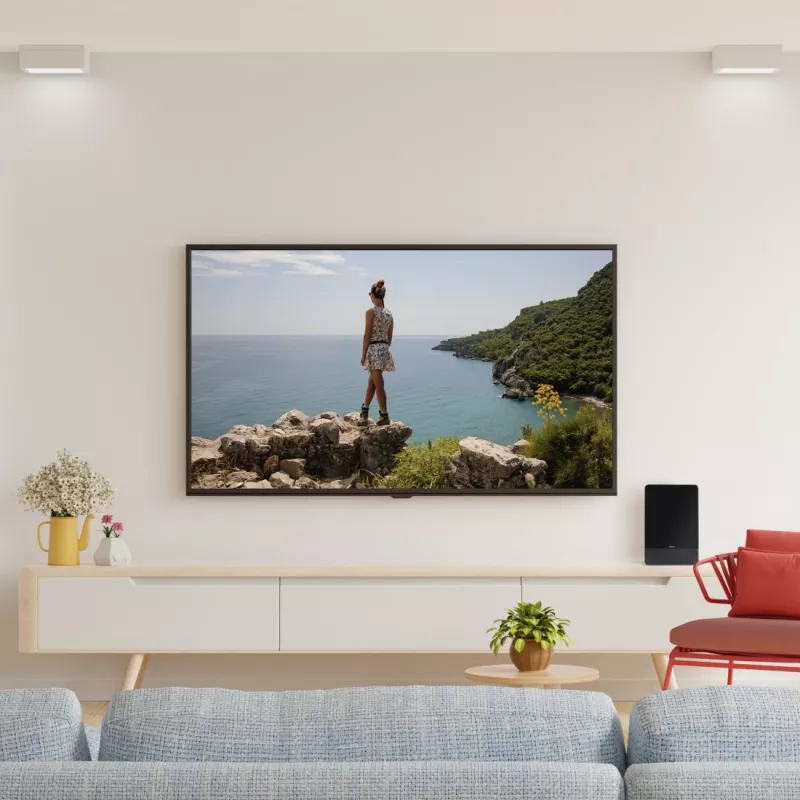 Iekštelpu antena Hama Pro 2m USB Melna 135x10x200mm