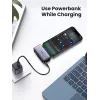 Ārējais akumulators UGREEN 35338, 5000 mAh, pelēks, pārnēsājams akumulators viedtālrunim, vienas ierīces izvade