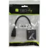 Techly kabeļa adapteris Converter HDMI to VGA Melns 0.1m 1920x1200 60Hz