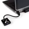 Techly kabeļa adapteris Converter HDMI to VGA Melns 0.1m 1920x1200 60Hz
