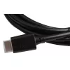 HDMI kabelis TECHLY ICOC HDMI21-8-030 3 m, HDMI Type A vīriešu–vīriešu, HDMI 2.1, 48 Gbit/s, zeltīti kontakti, melns