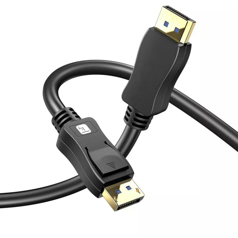 DisplayPort kabelis Techly ICOC DSP-A21-030 3 m melns