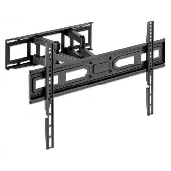 Manhattan TV & Monitor Mount Wall Full Motion 1 ekrāns 37-65 Melna VESA 100x100 līdz 600x400mm Maks. 40kg