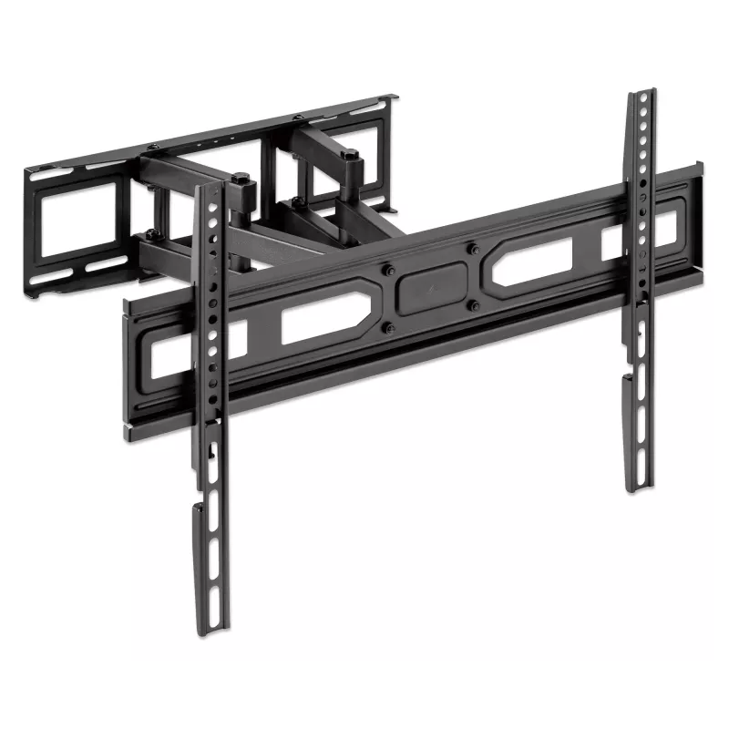 Manhattan TV & Monitor Mount Wall Full Motion 1 ekrāns 37-65 Melna VESA 100x100 līdz 600x400mm Maks. 40kg