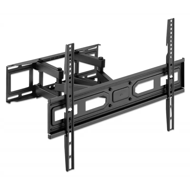 Manhattan TV & Monitor Mount Wall Full Motion 1 ekrāns 37-65 Melna VESA 100x100 līdz 600x400mm Maks. 40kg