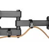 Manhattan TV & Monitor Mount Wall Full Motion 1 ekrāns 37-65 Melna VESA 100x100 līdz 600x400mm Maks. 40kg
