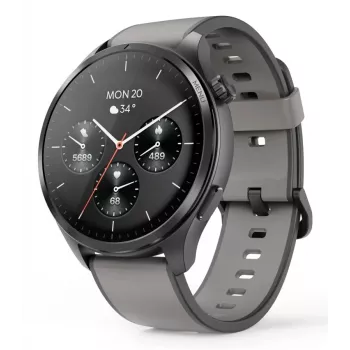 Hama 9000 3,63 cm (1,43 collas) AMOLED 52 mm Digitālais skārienekrāns Antracīta GPS (satelīts)