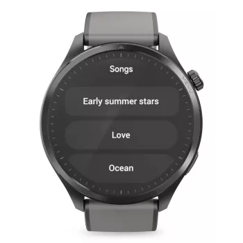 Hama 9000 3,63 cm (1,43 collas) AMOLED 52 mm Digitālais skārienekrāns Antracīta GPS (satelīts)
