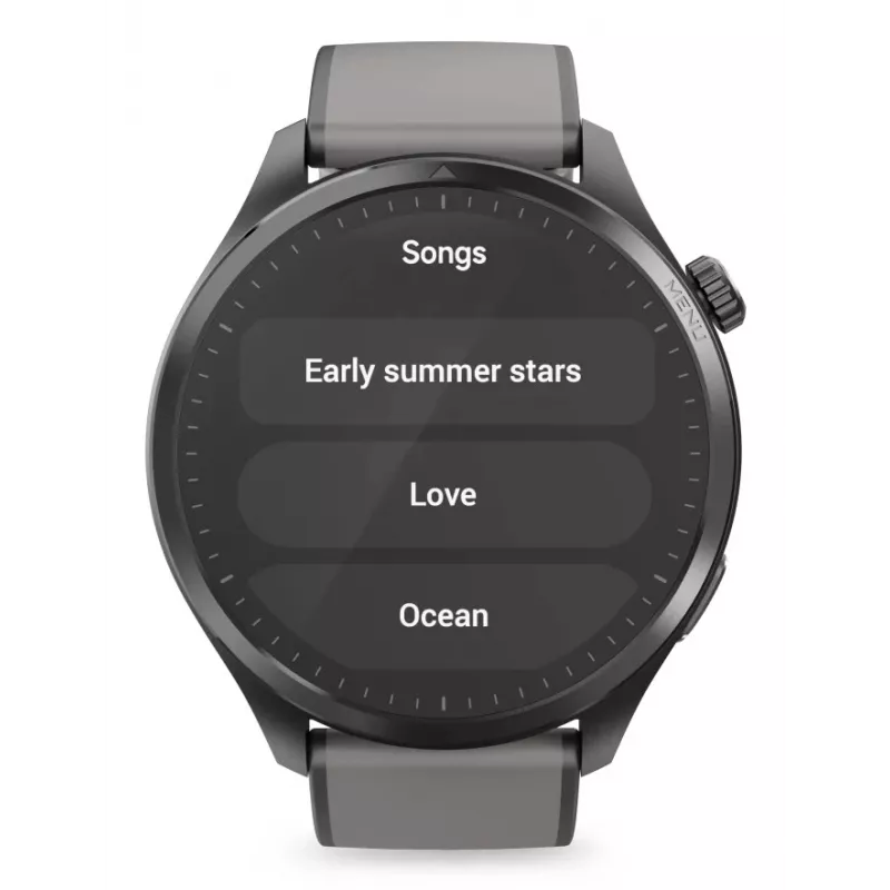 Hama 9000 3,63 cm (1,43 collas) AMOLED 52 mm Digitālais skārienekrāns Antracīta GPS (satelīts)