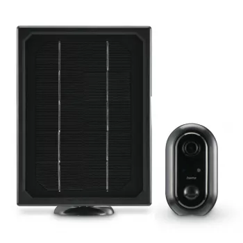IP drošības kamera Hama 00176648 Āra Bezvadu Melna 1080p