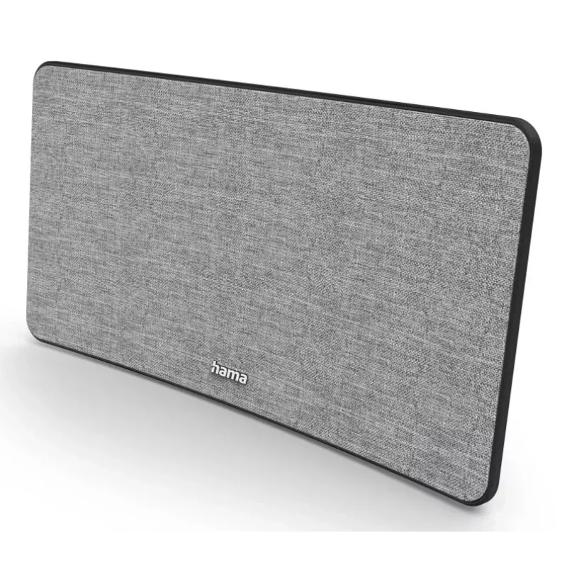 Iekštelpu televīzijas antena Hama Fabric Design melna pelēka USB 2m