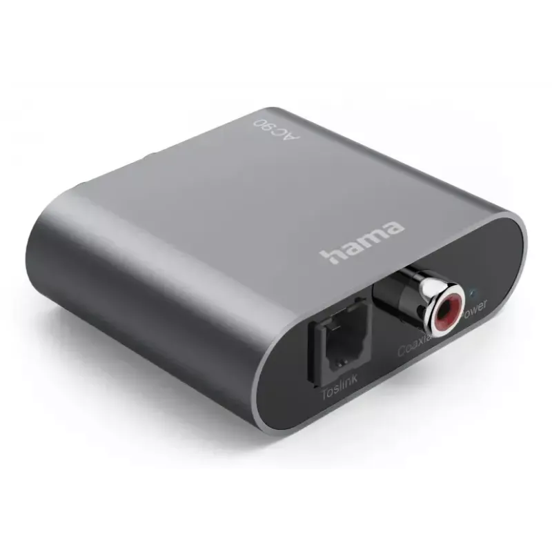 Hama AC90 Sudraba USB Type-C Lādētājs 5V 49.1mm x 57.4mm x 16.8mm