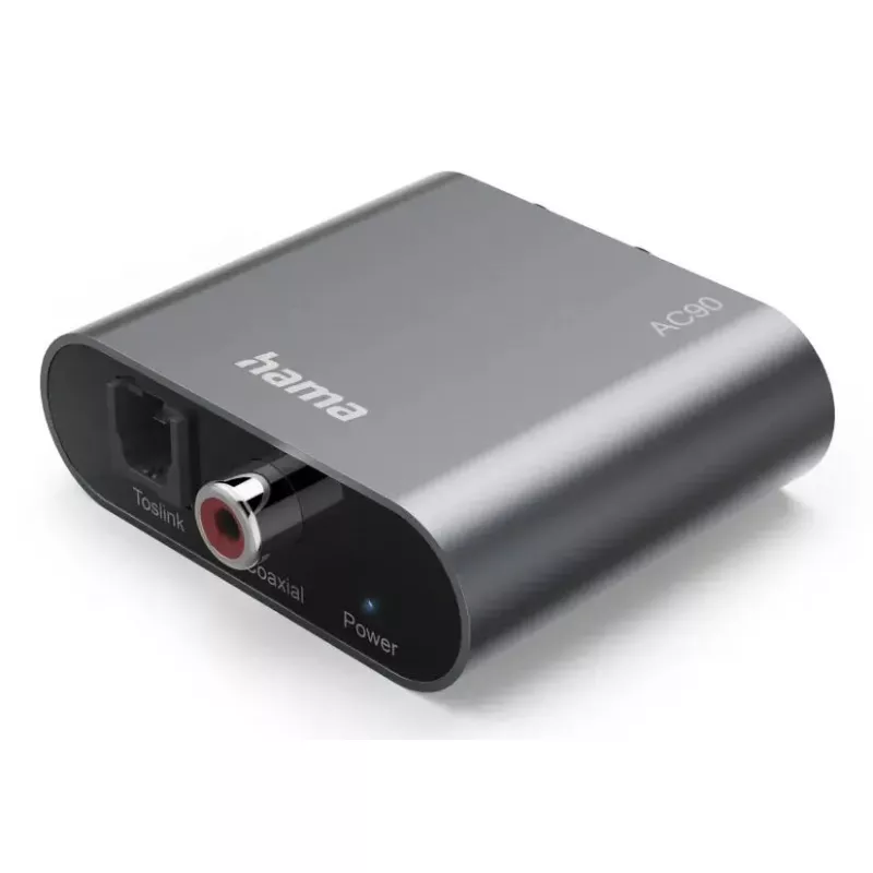 Hama AC90 Sudraba USB Type-C Lādētājs 5V 49.1mm x 57.4mm x 16.8mm