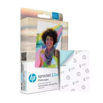 Foto papīrs HP Sprocket Select 5.8 x 8.6 cm 50 loksnes iepakojumā
