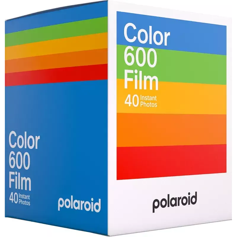 Krāsu filma Polaroid 600, 5 iepakojumi