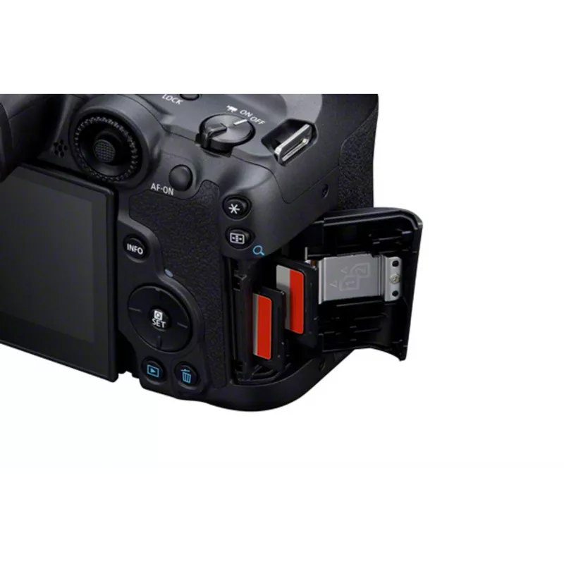 Canon EOS R7 MILC korpuss 32,5 MP CMOS 6960 x 4640 pikseļi Melns