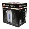 Elektriskā tējkanna Russell Hobbs 1,7 L 2400 W nerūsējošais tērauds, ūdens līmeņa indikators, 360° pamatne