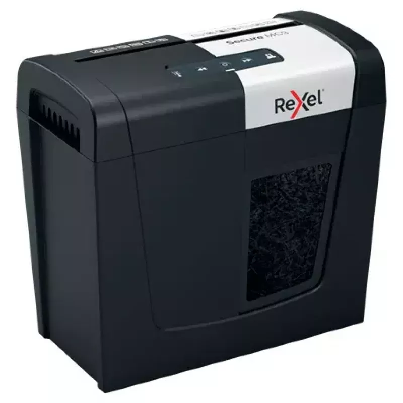 Rexel Secure MC3 Whisper-Shred Micro Cut Paper Shredder P5