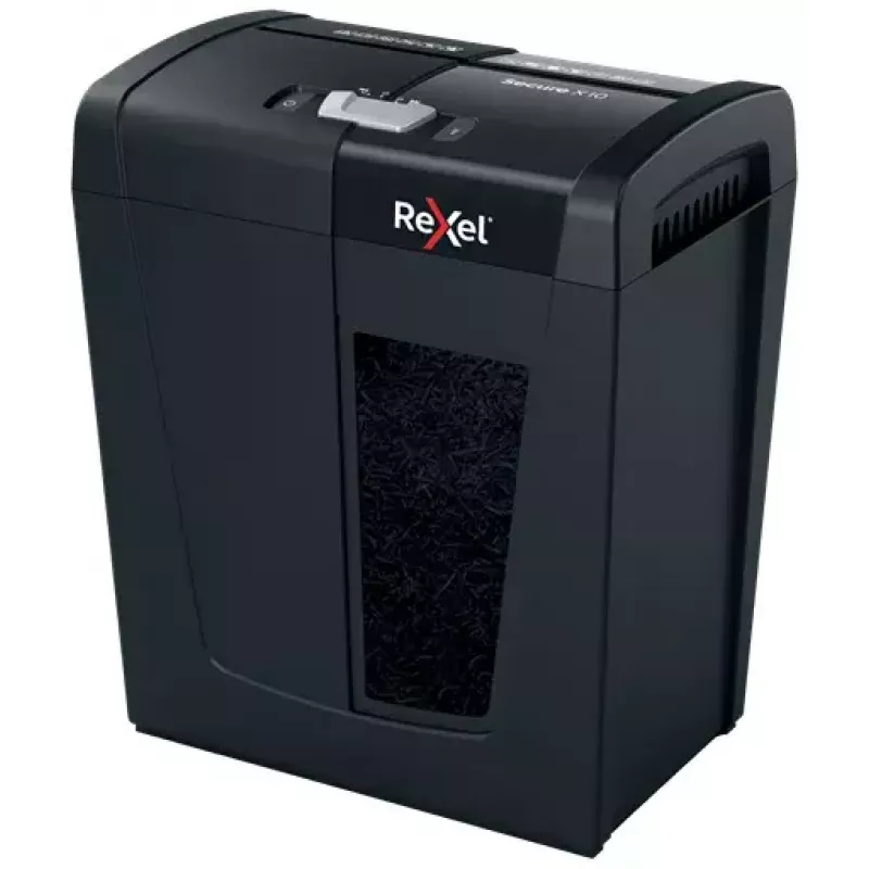 Rexel Secure X10 Cross Cut Paper Shredder P4