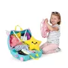 Čemodāns Trunki Una the Unicorn 4 riteņi 18L Rozā Tirkīzzaļa Dzeltena