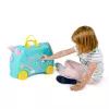 Čemodāns Trunki Una the Unicorn 4 riteņi 18L Rozā Tirkīzzaļa Dzeltena