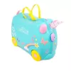 Čemodāns Trunki Una the Unicorn 4 riteņi 18L Rozā Tirkīzzaļa Dzeltena