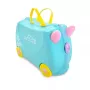 Čemodāns Trunki Una the Unicorn 4 riteņi 18L Rozā Tirkīzzaļa Dzeltena