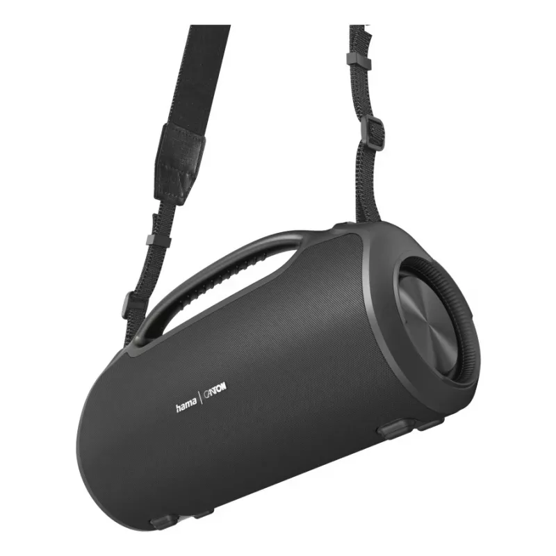 Ballīšu skaļrunis HAMA UltiMate Pro 120 W, bezvadu Bluetooth, ūdensizturīgs, iebūvēts akumulators, USB-C uzlāde