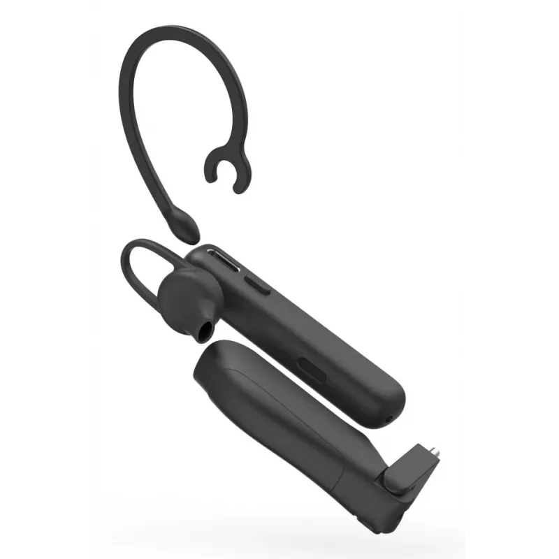Hama MyVoice Station austiņas bezvadu ar auss āķi birojam/zvanu centram Bluetooth melnas